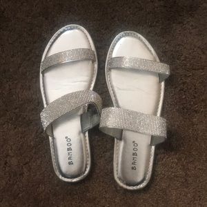Crystal sandals